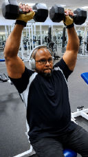 Dametrius J., personal trainer