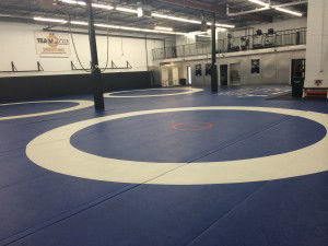 wrestling mat