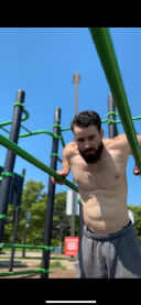 Finnbarr C, personal trainer