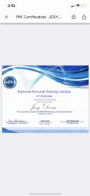 Joe Donis, personal trainer