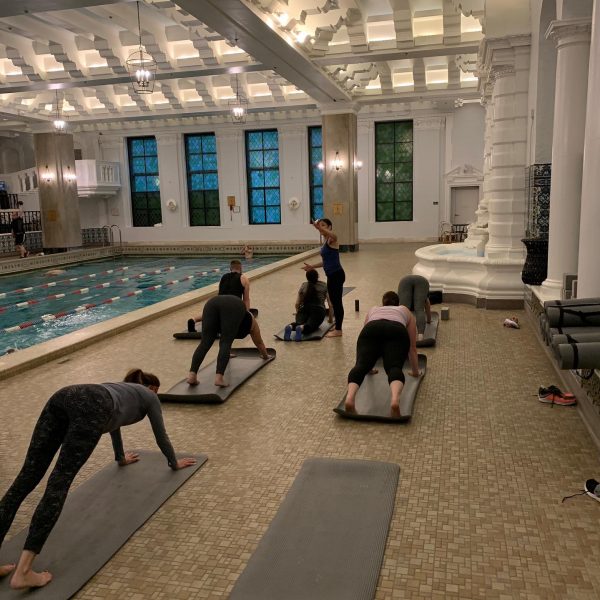 hotel yoga class